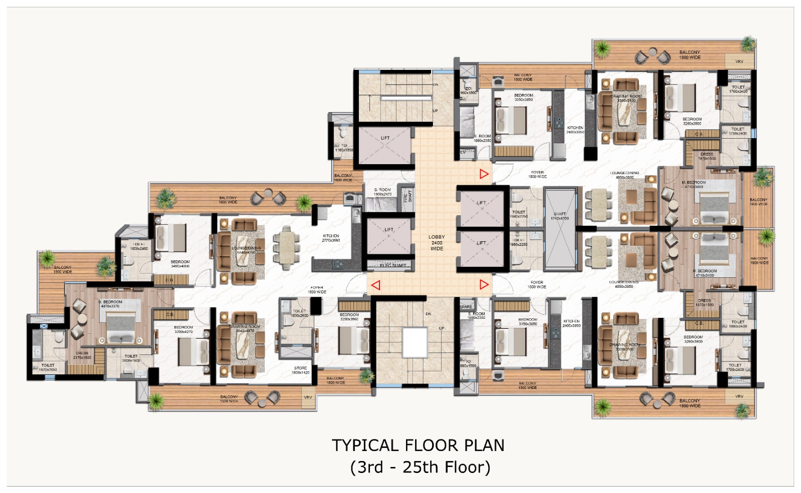 Typical Floor Plan
